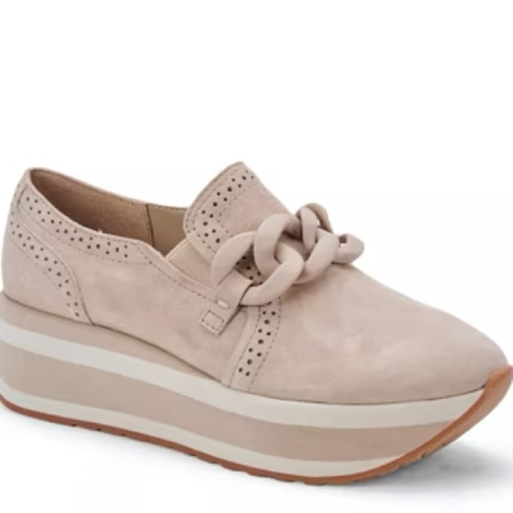 Dolce Vita Jhenee Platform Loafers with Chain Accent